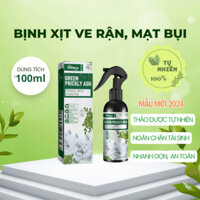 Bình Xịt Ve Rận, Bình Xịt Mạt Bụi Chiết Xuất Tự Nhiên 100ml An Toàn Tiêu Diệt Tức Thì Life Plus - BXCT03