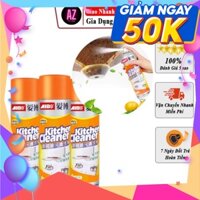 Bình Xịt Vệ Sinh Bếp, Xịt Bọt Tuyết Đa Năng Kitchen Cleaner 500ml Cực Mạnh Làm Sạch Sẽ Vết Bẩn - FreeShip toàn quốc