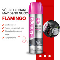 Bình Xịt Vệ Sinh Làm Sạch Khoang Máy, Mặt Máy Dạng Nước Flamingo F009 500ml