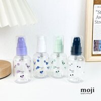 Bình xịt vòi ngắn Romantic baby bear face by dots 50ml
