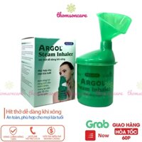Bình xông mũi họng, xông hơi tinh dầu, giảm ngạt sổ mũi và đường hô hấp Argol, chai 350ml