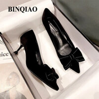 BINQIAO Giày Cao Gót GIÀY SANDAL nữ Thời Trang Tinh tế Thoáng khí Mềm mại Tiện dụng B25G01M 39Z240927