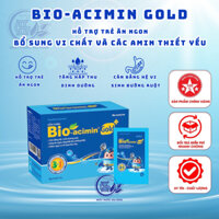 Bio-acimin Gold Hộp 30 gói, Cốm Vi Sinh Hỗ Trợ Ăn Ngon, Tiêu Hoá Tốt - Quầy Thuốc Gia Hưng