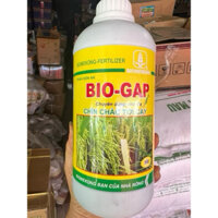 BIO GAP [chai 1 lít] chín chắc tới cậy, hạt to mẩy, vô gạo nhanh, lúa cứng cây, hạn chế đổ ngã,...