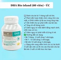 Bio island DHA For Kids 60 Softgel Capsules