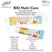 Bio Nutri Care - Gel Bổ Sung Chất Dinh Dưỡng Cần Thiết Cho Chó Và Mèo