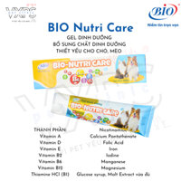 Bio Nutri Care - Gel dinh dưỡng, bổ sung chất dinh dưỡng thiết yếu cho chó và mèo