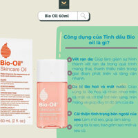 Bio Oil Tinh dầu chống rạn da mờ sẹo hết thâm