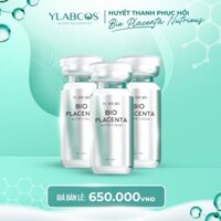 Bio Placenta Huyết Thanh Siêu Phục Hồi Ylabcos ,Giúp Dưỡng ẩm da,ngăn ngừa lão hóa,làm mờ vết thâm,nám,sạm,tàn nhang
