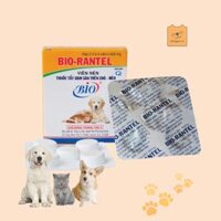 BIO RANTEL – Thuốc Tẩy Giun Sán Chó Mèo, xổ giun hiệu quả