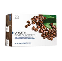 Bio Reishi Coffee Unicity – Cafe Nấm Linh Chi 20 Gói