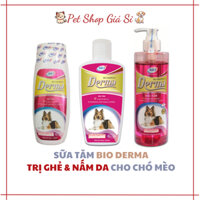 Bio Shampoo Derma - Sữa tắm dùng cho chó mèo ghẻ, nấm - 150ml/ 200ml/ 450m