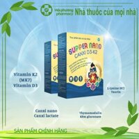 BIO Super Nano Canxi D3-K2 - Hỗ trợ phát triển chiều cao, giúp xương và răng chắc khỏe cho bé yêu