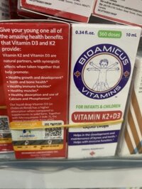 Bioamicus Vitamin K2 D3