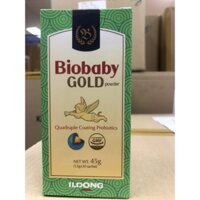 Biobaby Gold powder - men vi sinh bổ sung lợi khuẩn, kẽm và hỗn hợp vitamin, giúp cân bằng hệ vi khuẩn đường ruột