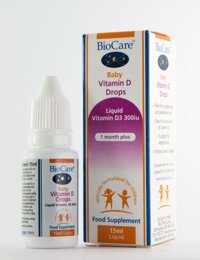 Biocare Baby 15ml Bổ Sung Vitamin A, C, D Dạng Giọt