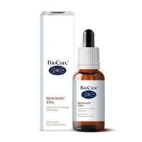 BIOCARE ZINC KẼM DẠNG GIỌT 30ml - Tăng cường đề kháng, bổ sung kẽm và Vitamin C cho trẻ từ 3 tháng đến 5 tuổi