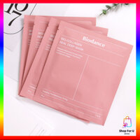[Biodance] (có sẵn) Mặt nạ sâu thực sự Bio-Collagen 4 chiếc Mặt nạ tẩy lỗ chân lông Hydrogel qua đêm Tấm che lỗ chân lông