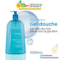 Bioderma Atoderm Gel Douche 1000mL - Sữa Tắm Gội Dịu Nhẹ Cho Da Thường, Da Khô, Nhạy Cảm