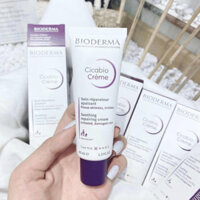 Bioderma Cicabio Creame Cream - Kem dưỡng phục hồi Bioderma Tím ̣(40ml)