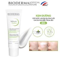 Bioderma – Sebium Hydra – kem dưỡng ẩm phục hồi da khô 40ml