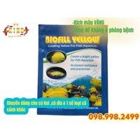 BIOFILL YELOW HỖ TRỢ TĂNG VÀNG CHO CÁ CẢNH 10G AN LỘC PHÁT - Kingkoifarm
