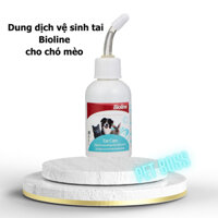 BIOLINE EAR CARE DUNG DỊCH, NƯỚC NHỎ TAI VỆ SINH TAI CHÓ MÈO 50ml