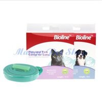 BIOLINE - VÒNG CỔ CHỐNG VE, RẬN BỌ CHÉT CHO CHÓ MÈO giayyeu4599