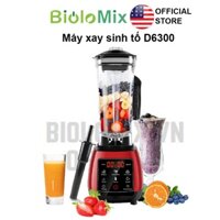 [BioloMix Brand] Máy xay sinh tố chuyên nghiệp BioloMix D6300 công suất cao 2200W không chứa BPA