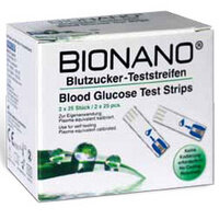 BIONANO® Blutzucker-Teststreifen, 2X25 St