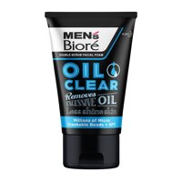 Biore Sữa Rửa Mặt Men's Bioré Foam Oil Clear Sạch Nhờn 100g