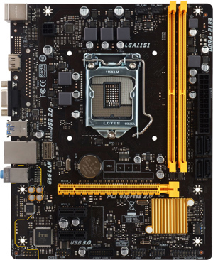 Mainboard Biostar H110MH PRO (Chipset Intel H110/ Socket LGA1151/ VGA onboard)