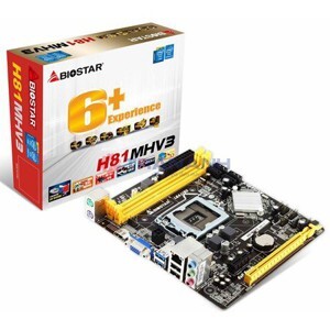 Main Biostar H81MHV3 (Chipset Intel H81/ Socket LGA1150/ VGA onboard)