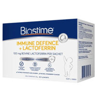 Biostime Immune Defence + Lactoferrin hỗ trợ tăng cường sức đề kháng
