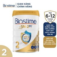 Biostime Sữa bò SN-2 Bio Plus HPO Số 2 800g