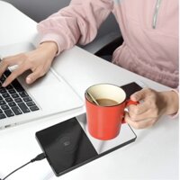 BioStore - Đế hâm nóng Cà Phê Công Nghệ Coffee 55C Wireless Charger - Không gồm ly