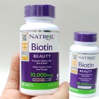 Biotin 10000mcg của Mỹ (Lọ 100 viên) - [Date: 2022)