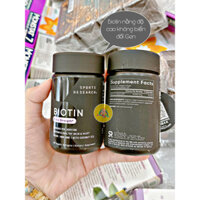 Biotin 10,000mcg with Coconut Oil mọc tóc