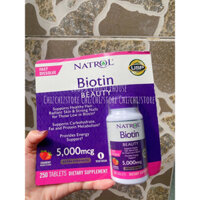 Biotin 5000 Mcg 250 Viên Của Mỹ - Biotin 5000 mcg