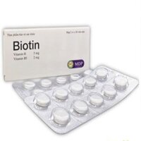 Biotin 5mg Vitamin H Mediphar (H/20v)
