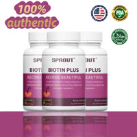Biotin,5000 mg,vitamin tan trong nước.Duy trì sức khỏe hệ thần kinh và cải thiện khả năng miễn dịch của con người