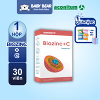 Biozinc + C - Viên Uống Bổ Sung Vitamin C, Kẽm, Tăng Sức Đề Kháng, Miễn Dịch, Giúp Ăn Ngon (30 Viên)