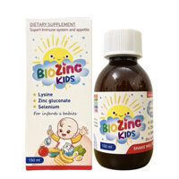 BIOZINC KIDS – Bổ sung Kẽm hữu cơ cho cơ thể,hỗ trợ ăn ngon,miễn dịch,phát triển xương răng chắc khỏe và não bộ trẻ