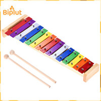 Biplut 15 Ghi Chú Gỗ Xylophone Nhạc Cụ Giáo Dục Đồ Chơi Trẻ Em