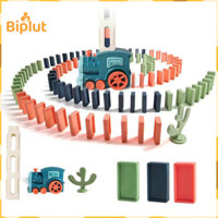 Biplut Giáo Dục Domino Train Set Domino Train Có Đèn Âm Thanh Bộ Đồ Chơi Xe Lửa Domino Có Đèn Âm Nhạc Khối Xây Dựng Giáo Dục Cho Trẻ Em Món Quà Hoàn Hảo Cho Bé Trai Và Bé Gái