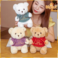 Biplut Hoạt Hình Gấu Sang Trọng Đồ Chơi Thú Nhồi Bông Mềm Búp Bê Trang Trí Dễ Thương Áo Khoác Gấu Nhỏ Búp Bê Sang Trọng Trang Trí Cho Gia Đình Tiệc Cưới Quà Tặng Ngày Lễ Tình Nhân