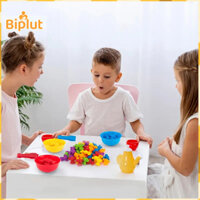Biplut Mầm Non Phân Loại Màu Bát Phân Loại Màu Trẻ Em Bộ Đồ Chơi Bát Phân Loại Màu Cho Trẻ Em Trò Chơi Học Tập Giáo Dục Với Bát Cầu Vồng Đếm Phù Hợp Cho Trẻ Mầm Non