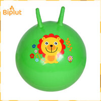 Biplut Vui Ngoài Trời Bóng Mẫu Giáo Đồ Chơi Tay Cầm Sừng Nhảy Bóng Tăng Độ Dày