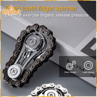 Biplut Xoay Xích Fidget Đồ Chơi Giảm Căng Thẳng Tay Spinner Thép Không Gỉ Fidget Xích Xích Căng Thẳng Lo Âu Đồ Chơi Spinner Cho Trẻ Em Thanh Thiếu Niên Người Lớn Bánh Răng Kim Loại Di Động