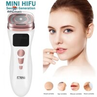 Bipolar Hifu EMS Microcurrent Máy RF Tần Số Vô Tuyến Làm Săn Chắc Da Massage Nâng Cơ Mặt Trị Liệu Làm Đẹp Chống Nhăn